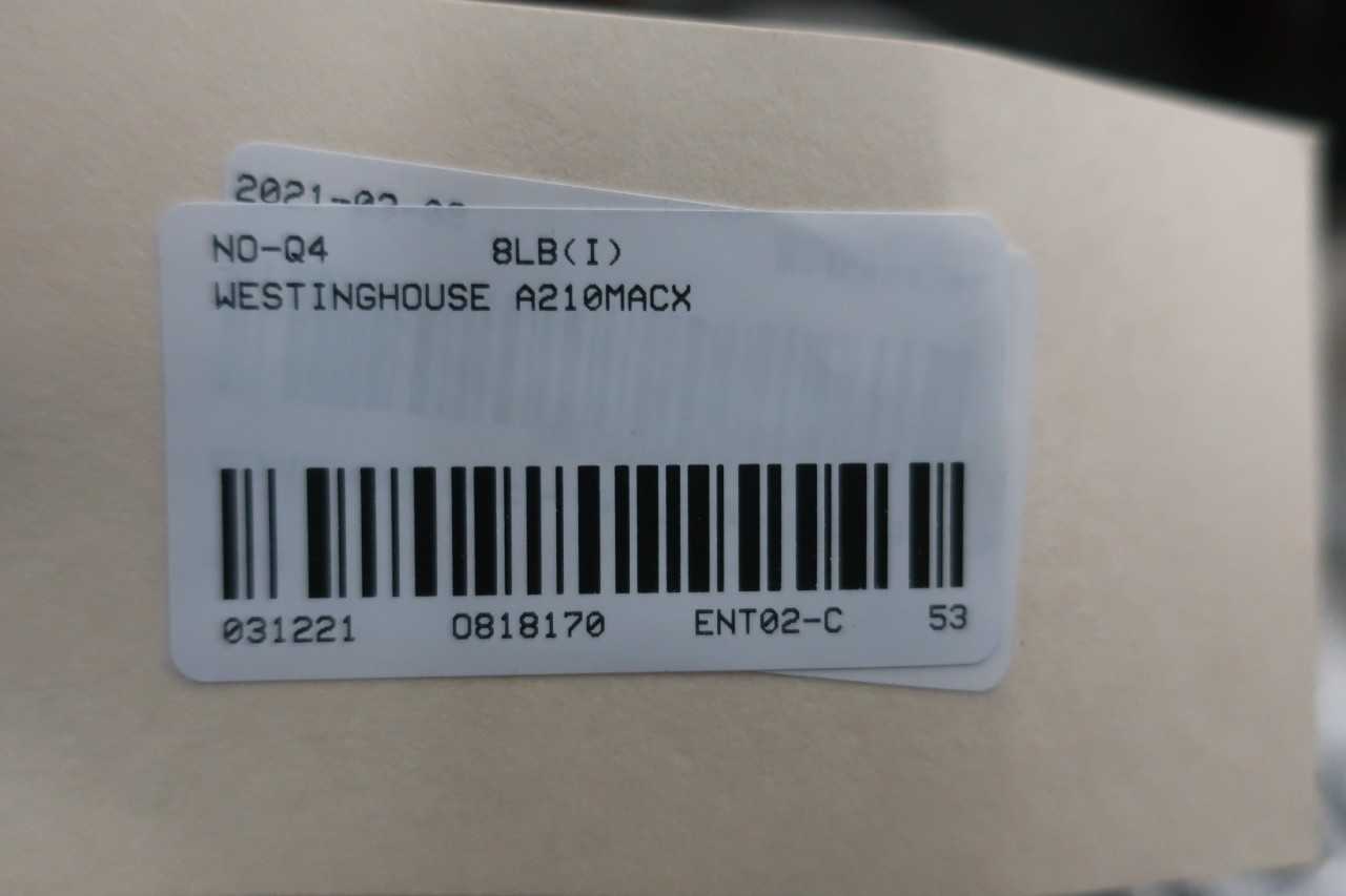 WESTINGHOUSE A210MACX SIZE 00 REVERSING STARTER - MOTOR STARTERS