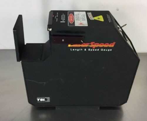 TSI Inc. Laser Speed Model 240000 Length & Speed Gauge 100mW peak 650-810 WL - Used - Bench Tested - ELECTRICAL COMPONENTS