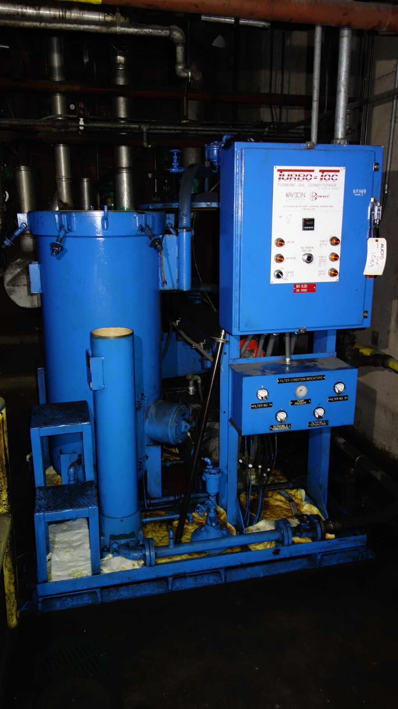 KAYDON TURBO-TOC TURBINE OIL CONDITIONER - PROCESS EQUIPMENT