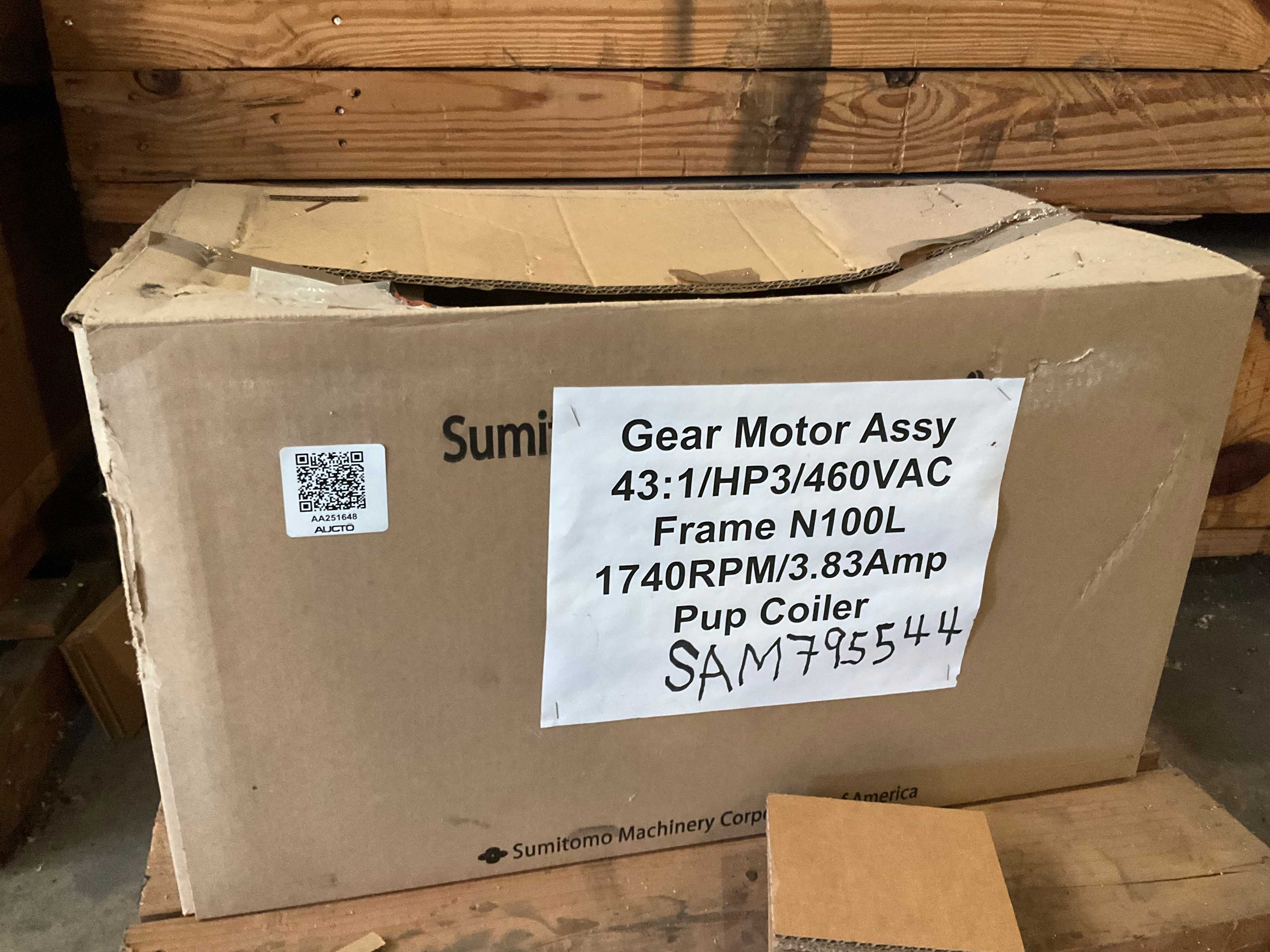 SUMITOMO CNHMS3-6125YA-EP-43 GEARMOTOR - GEARMOTOR