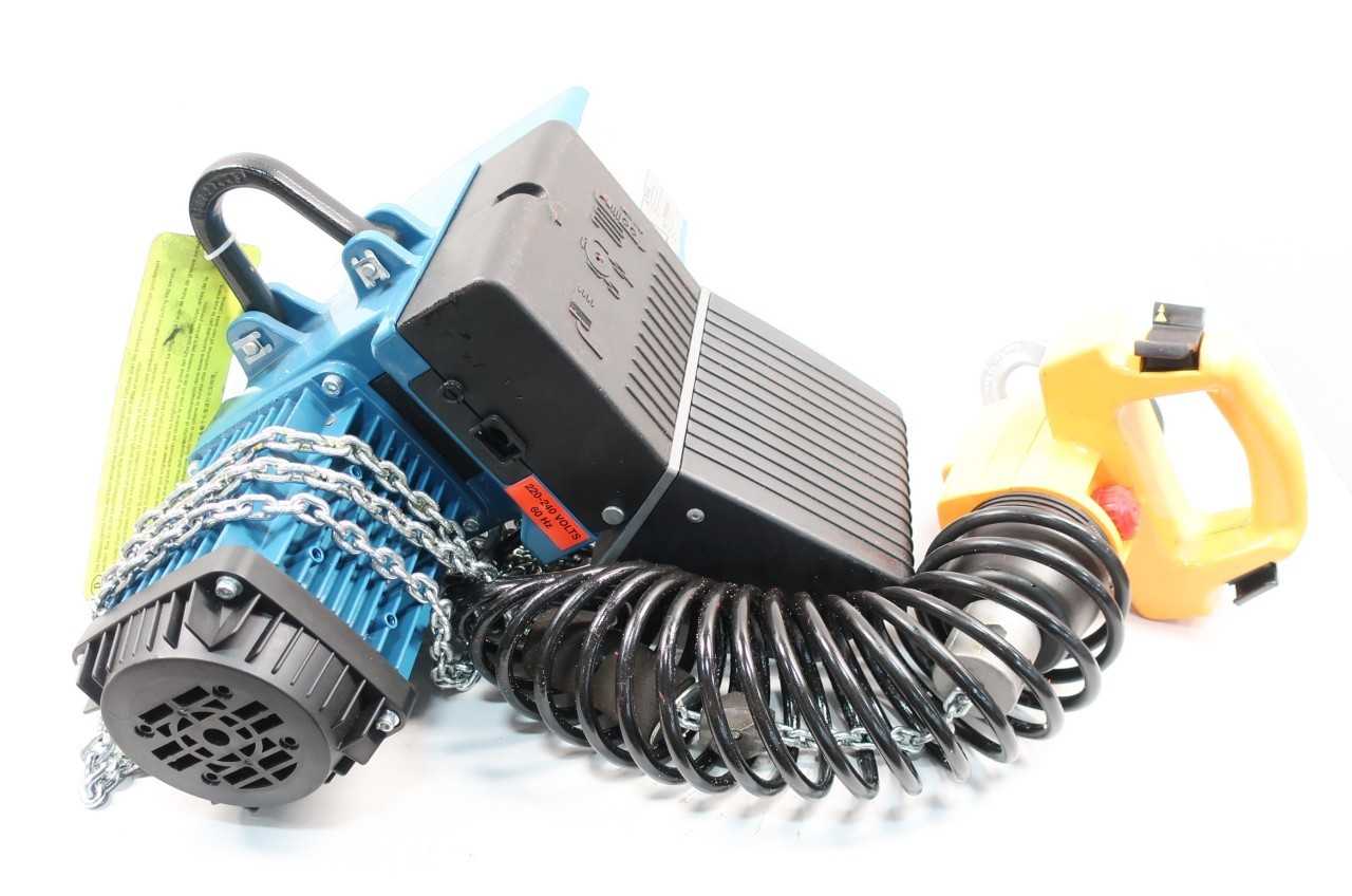 DEMAG DCM-PRO 2 125 9FT 275LB 220-240V-AC ELECTRIC HOIST - LIFTING EQUIPMENT DEMAG DCM-PRO 2 125 9FT 275LB 220-240V-AC ELECTRIC HOIST - LIFTING EQUIPMENT