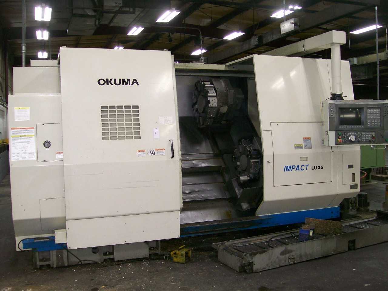 1999 Okuma Impact LU-35 4-Axis CNC - MACHINING EQUIPMENT