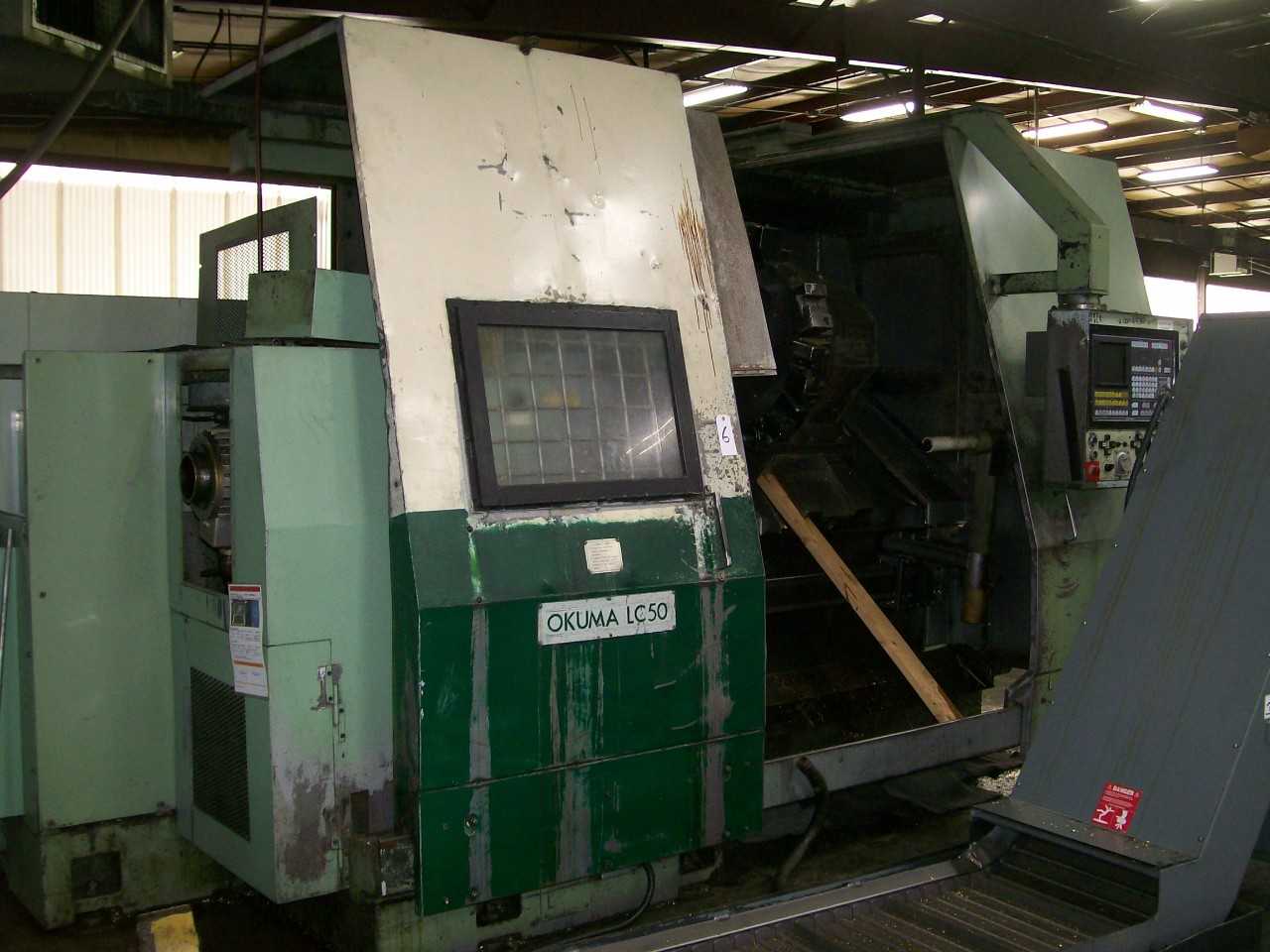 Okuma  2-Axis CNC Turning Center, Mdl LC50-1S - MACHINING EQUIPMENT