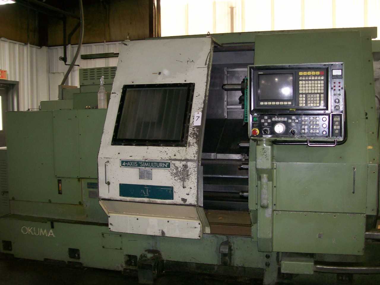 Okuma 2-Axis CNC Turning Center, Mdl LC40-2CT - MACHINING EQUIPMENT