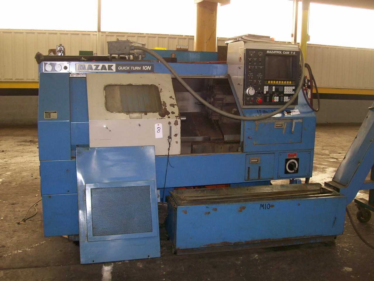 Mazak Quickturn 10N 2-Axis CNC Turning Center, Mdl Qt-10N, - MACHINING EQUIPMENT