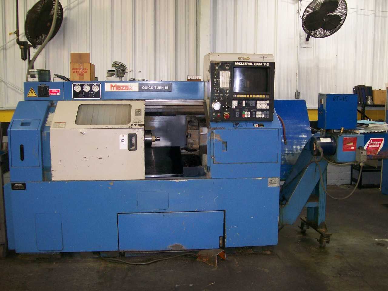 Mazak Quickturn M15 2 Axis CNC Turning Center, Mdl Qt-15 - MACHINING EQUIPMENT