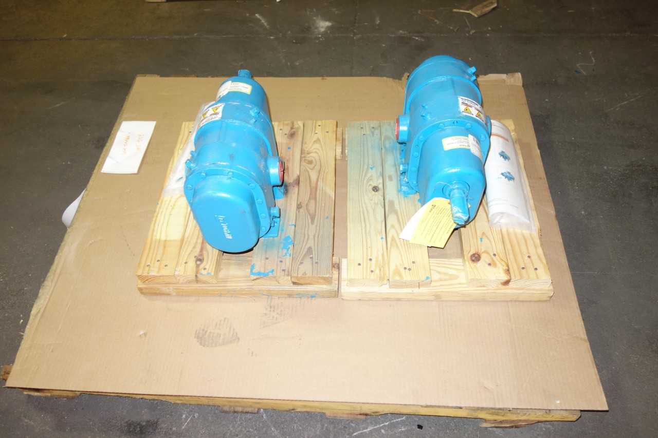 LOT OF 2 TUTHILL 3202-G2T3CV1-A PD PLUS ROTARY POSITIVE DISPLACEMENT BLOWER - BLOWER FAN