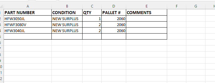 NEW SURPLUS BREAKERS - MISCELLANEOUS