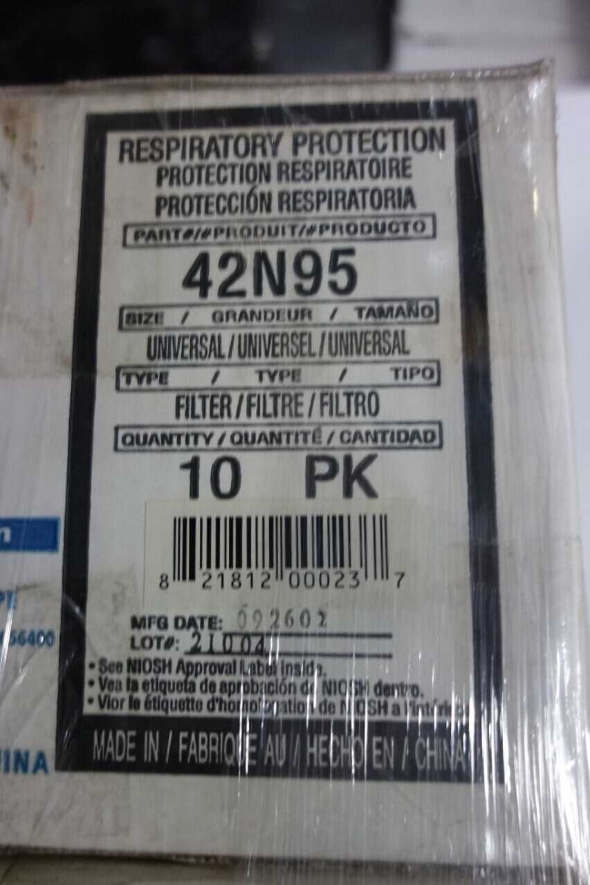 2 PALLETS OF ASSORTED NORTH RESPIRATORY PROTECTION BOXES OF 10 - ELECTRICAL COMPONENTS