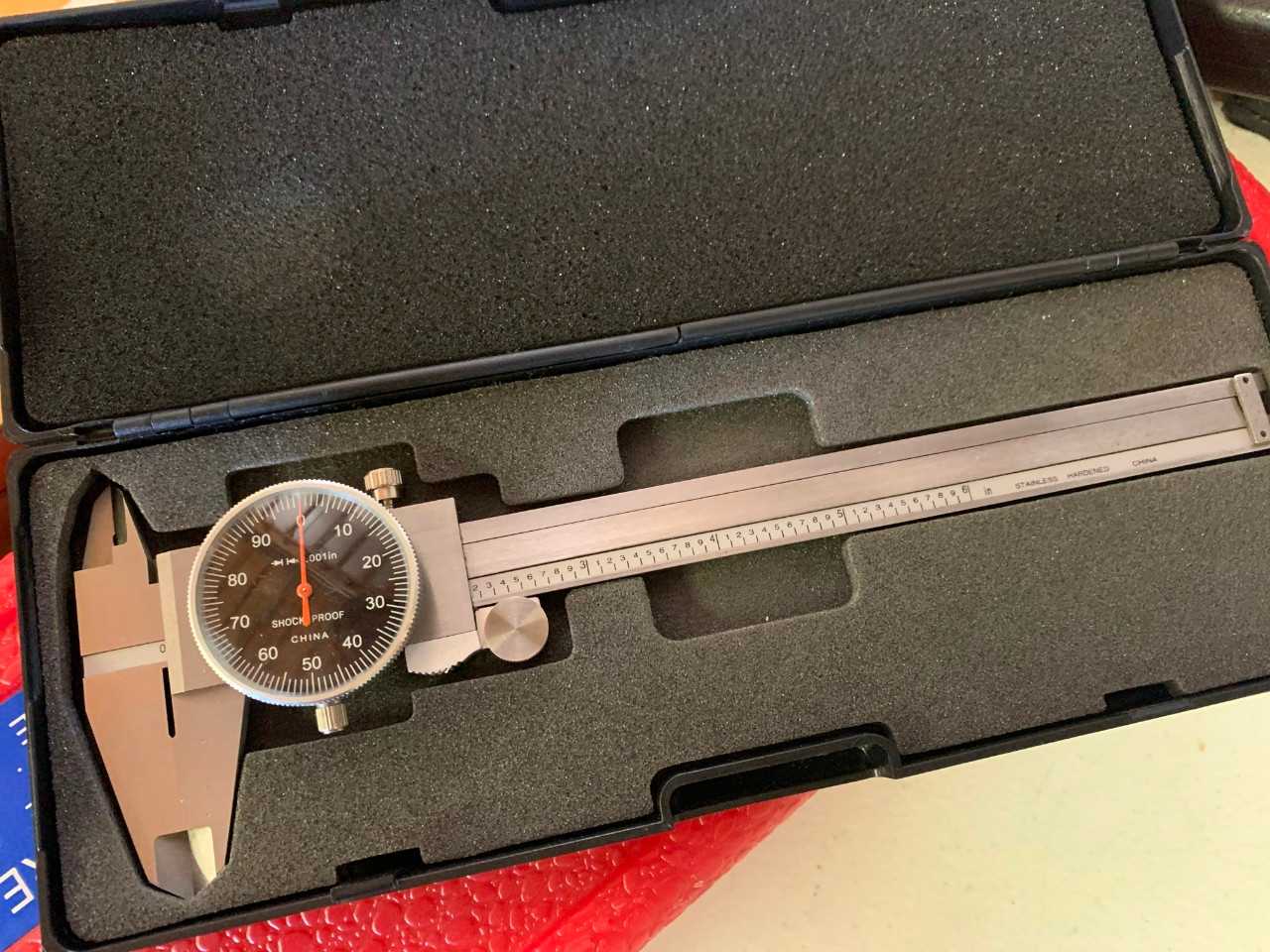Black Face Dial Calipers - ELECTRIC POWER TOOLS