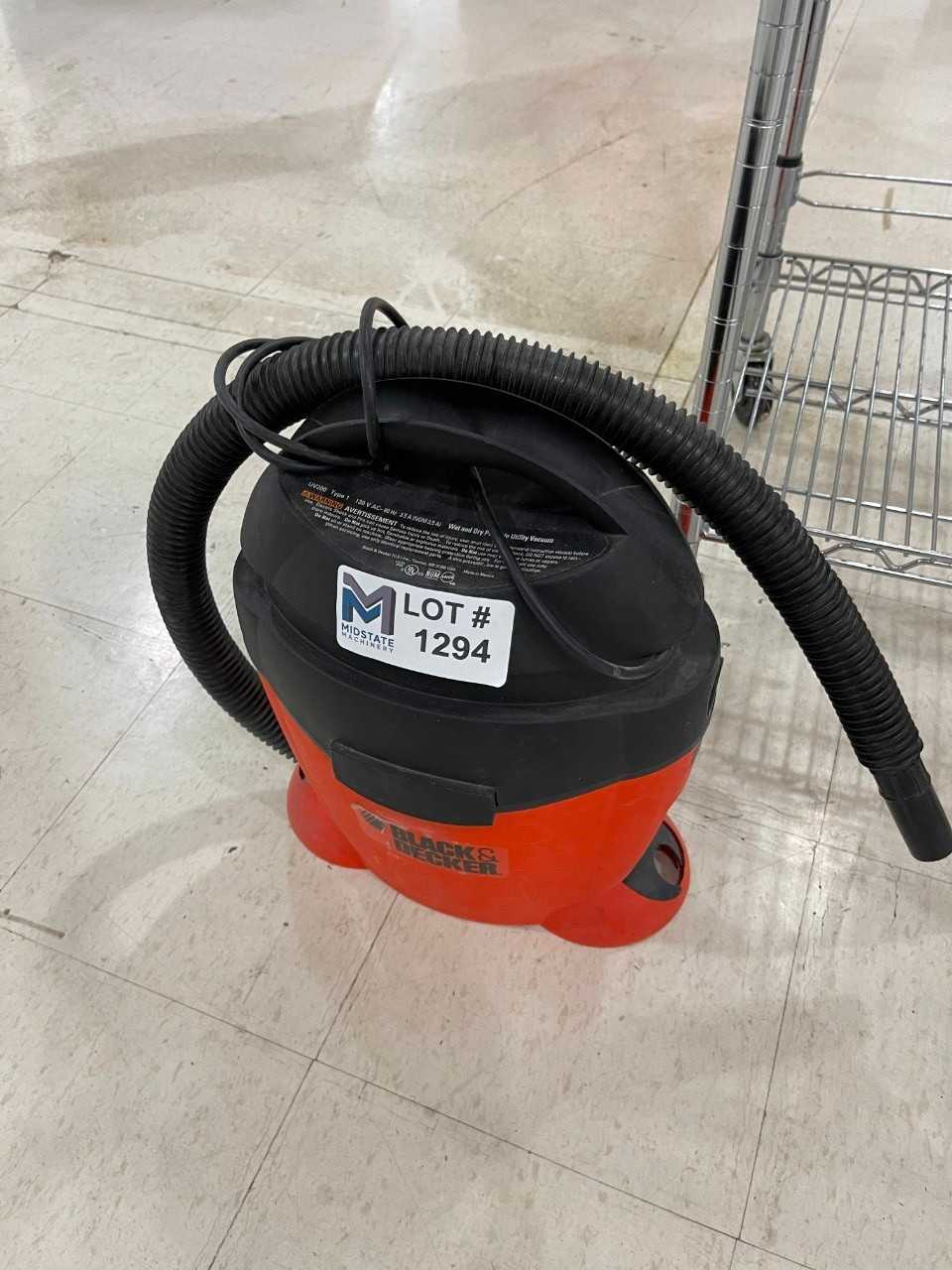 B&D Small Vacuum - MISCELLANEOUS