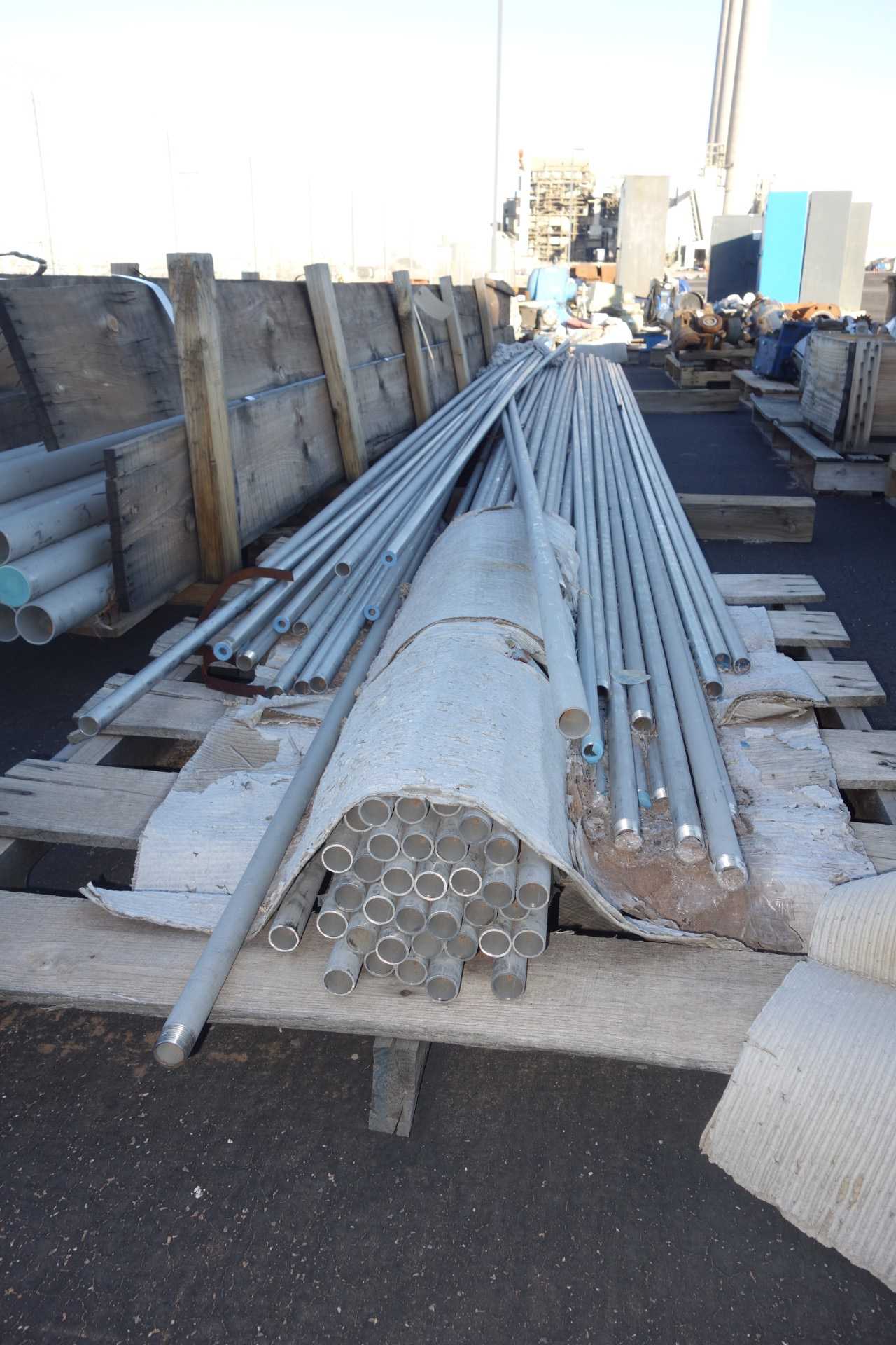 Lot of Stainless Tubing 1/2" 1" 2" - TRAILER MOUNTED EQUIPMENT