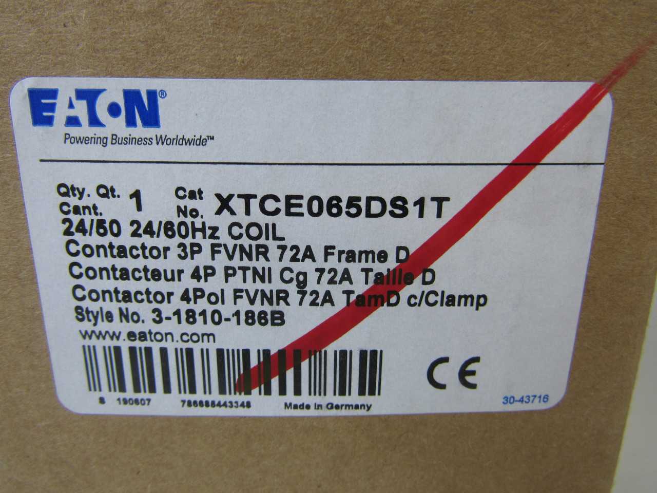 Quantity of 23x XTCE065DS1T Contactors - CONTACTORS