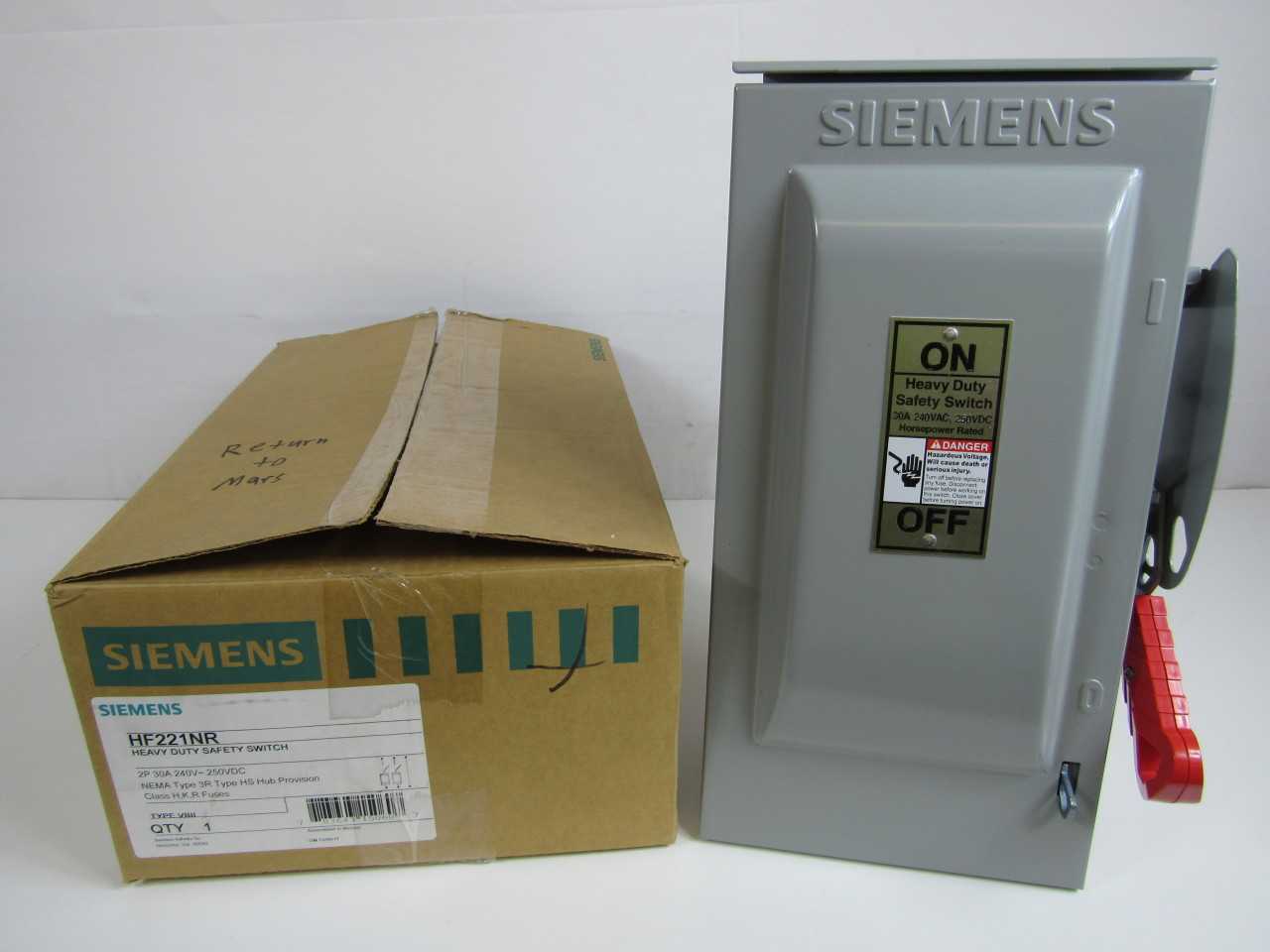 Quantity of 2x HF221NR Switches - ELECTRICAL COMPONENTS