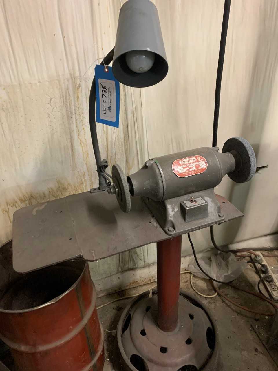 Dayton Pedestal Grinder - GRINDING MACHINES