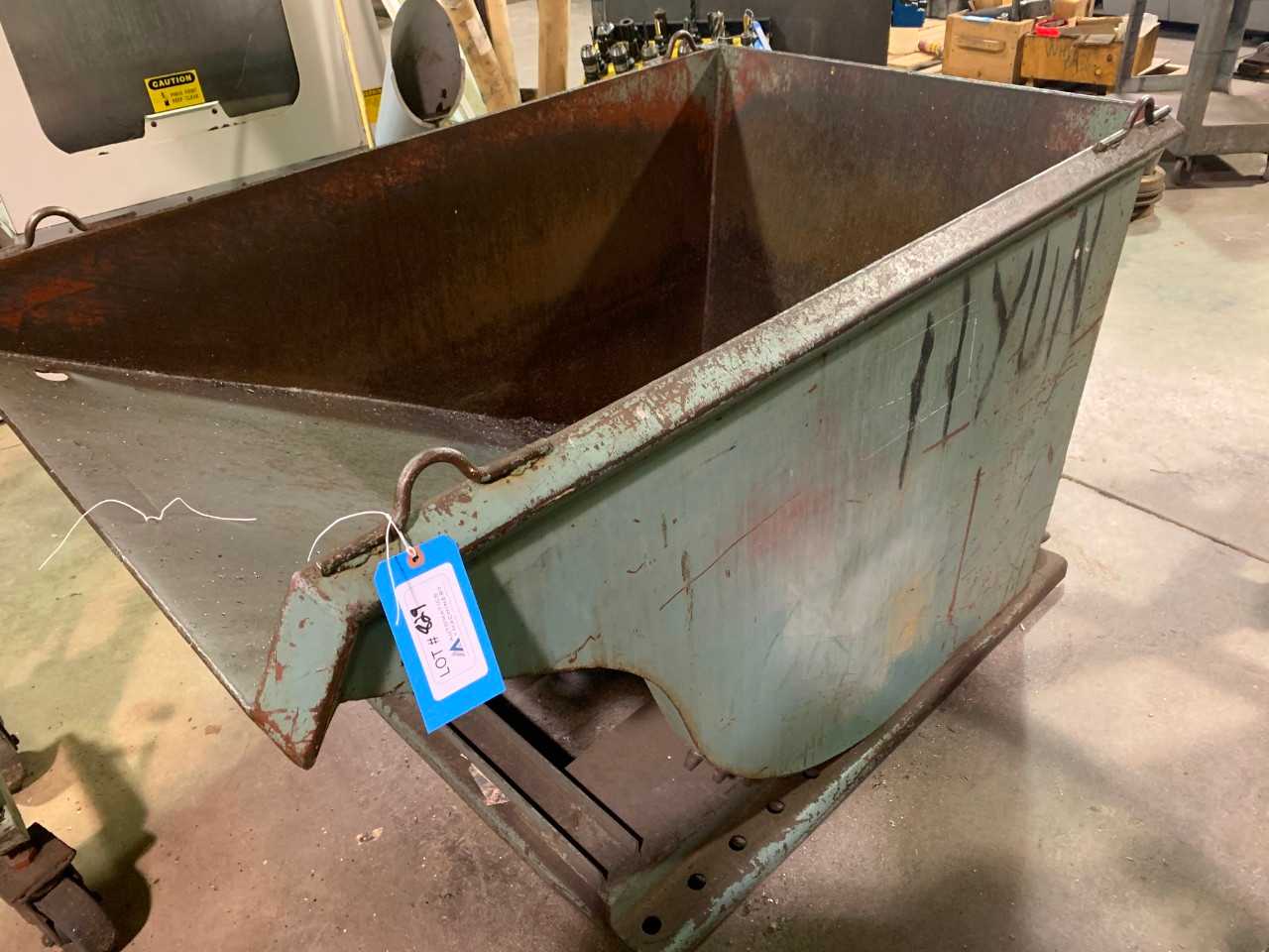 Forklift Dumping Bin - LIFTING ATTACHMENTS