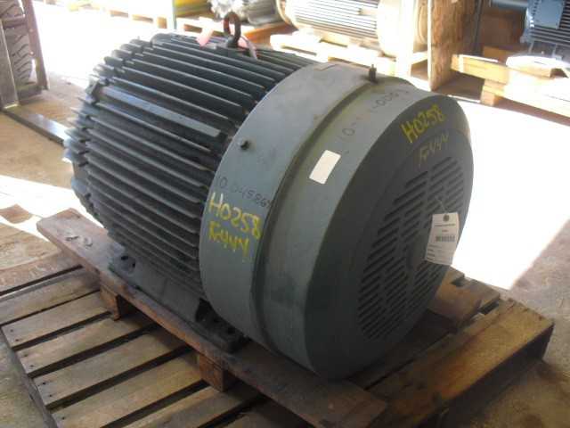 125 HP 1800 RPM 444T Frame Reliance Motor Unused - ELECTRIC MOTORS
