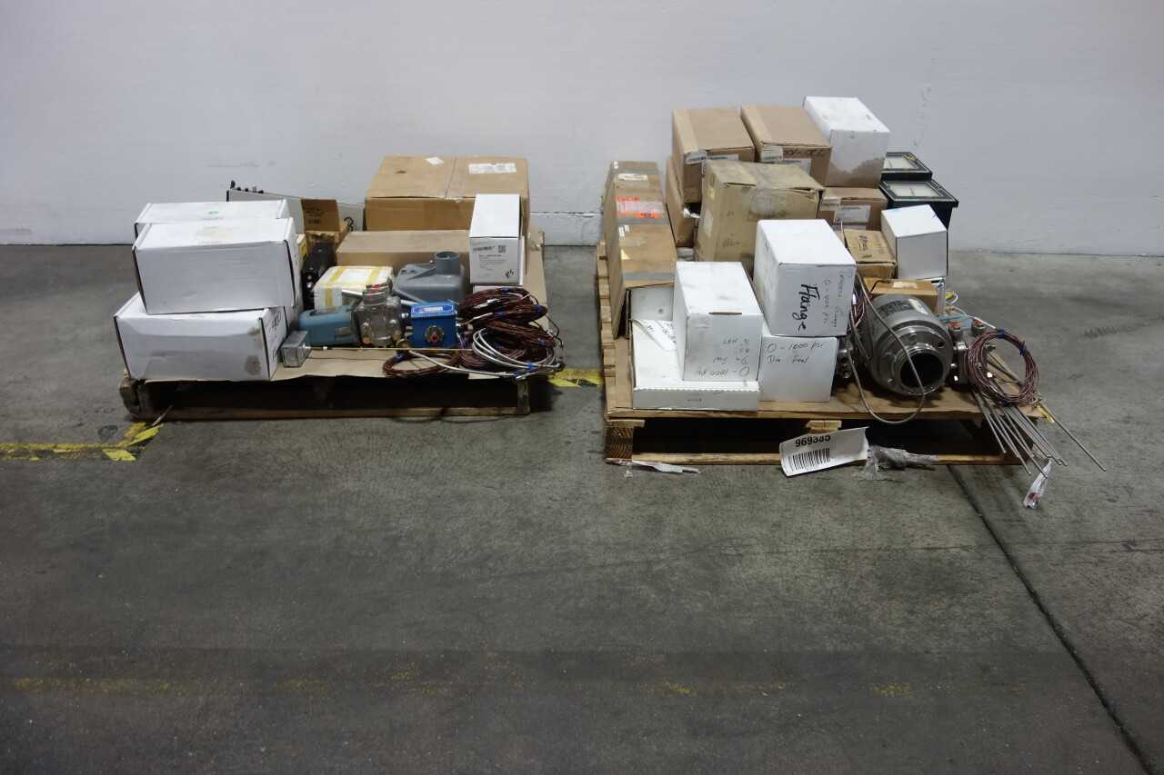 2 PALLETS OF ASSORTED INSTRUMENTATION - INSTRUMENTATION