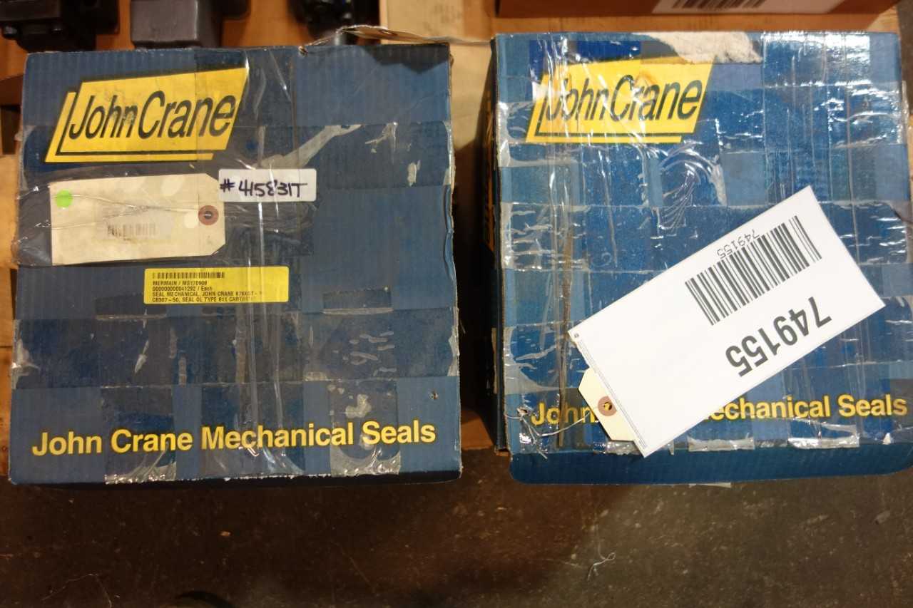 LOT OF 2 ASSORTED PUMP SEAL REPLACEMENT PARTS- JOHN CRANE - PUMPS