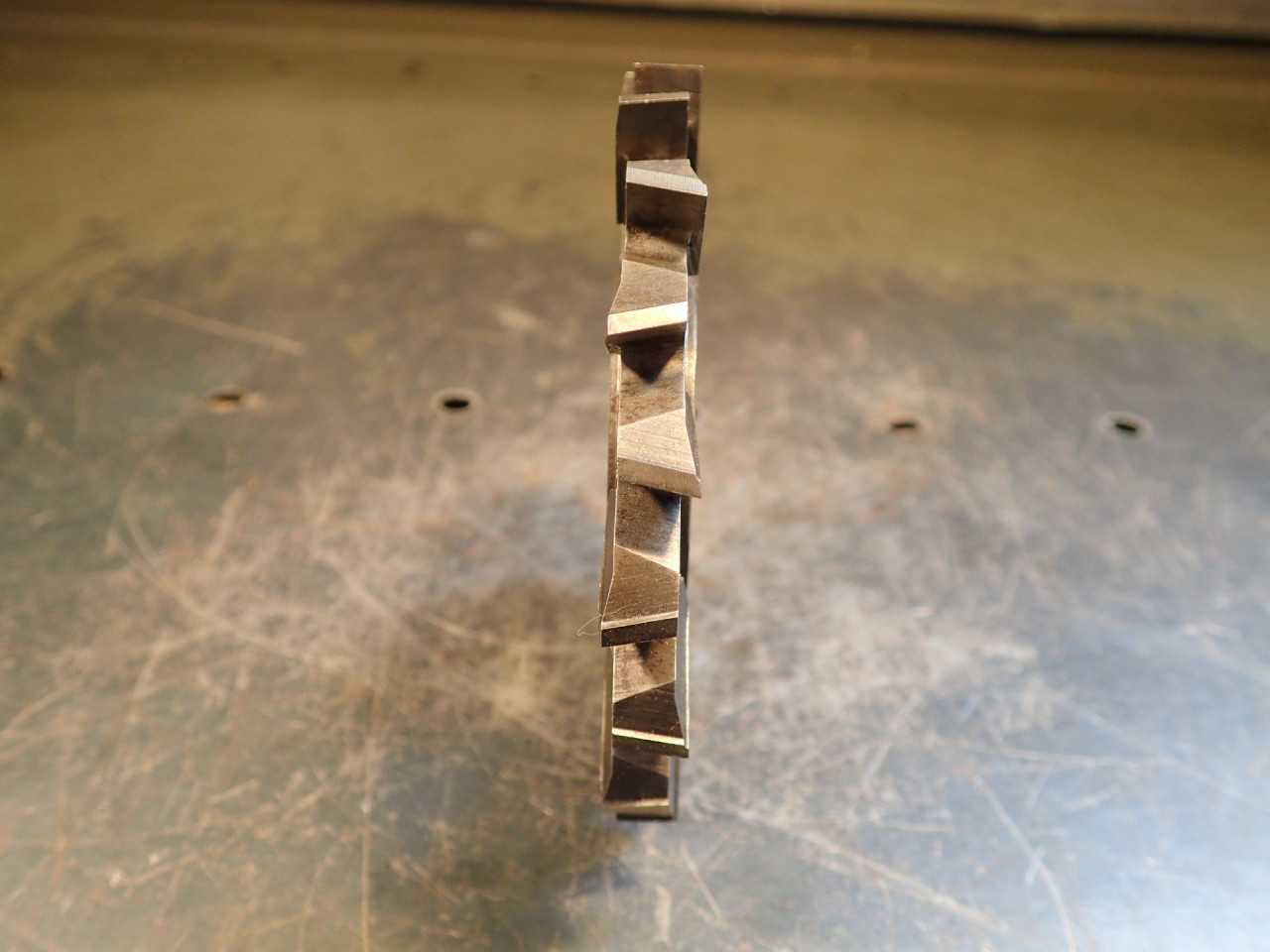 ITW 3-3/4" OD x 3/8" Staggered Tooth Side Milling Cutter: 1-1/4" Arbor Hole, USA - MILLING TOOLS