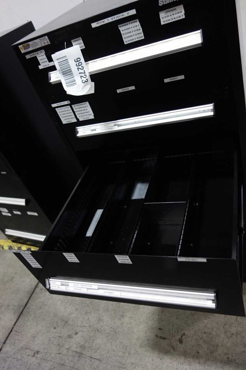 STANLEY VIDMAR STATICGARD 5 DRAWER CABINET - TOOL STORAGE