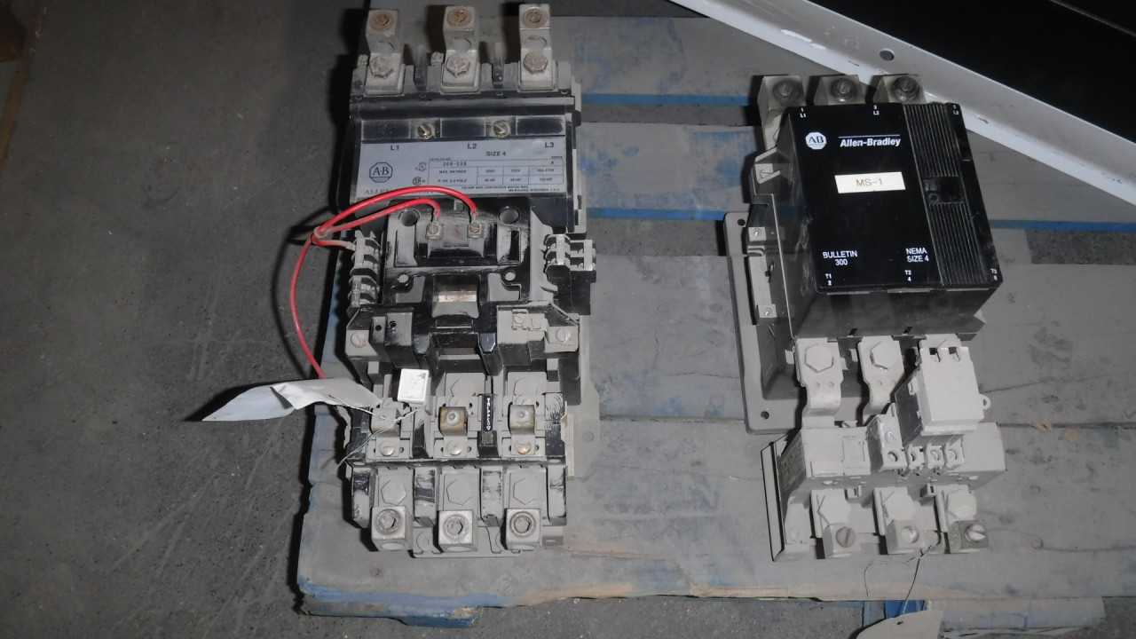 Lot of 100 HP Allen Bradley Starters Size 4 - MOTOR STARTERS