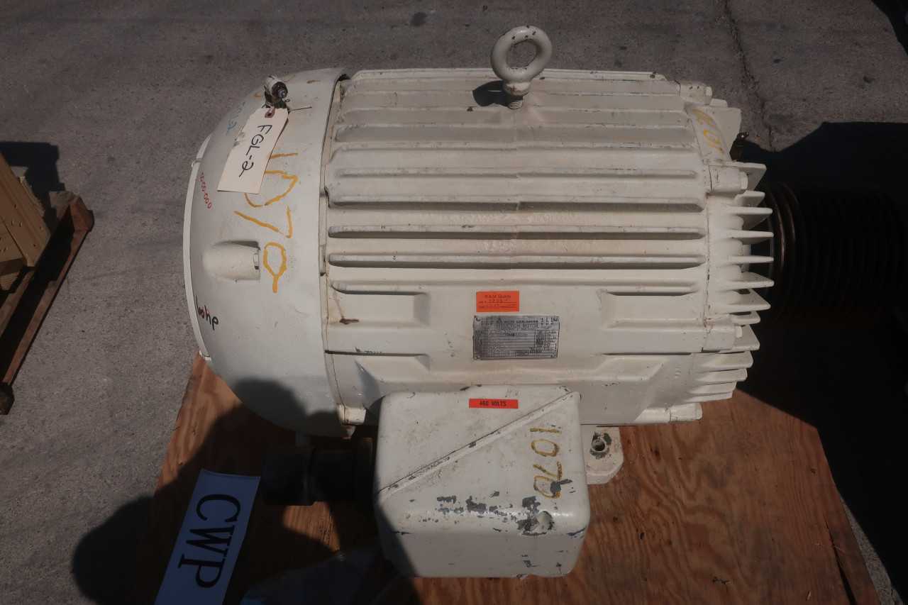 ALLIS-CHALMERS MOTOR MODEL 143 60HP 460V 3PH 1170RPM - ELECTRIC MOTORS