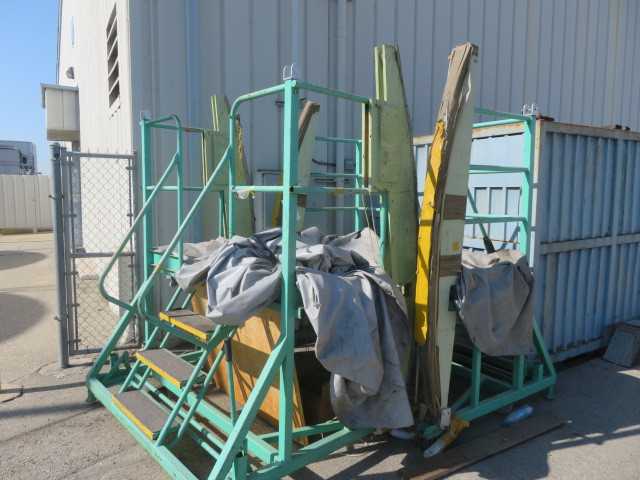 Rolling Ladders (2) Lot - MISCELLANEOUS