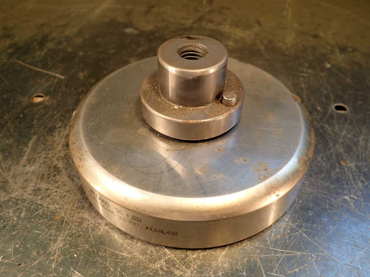 Wilson 1.000" +.032" Slug Hugger Square Turret Press Punch and Die Set, 5" Base - MACHINING ACCESSORIES & TOOLING