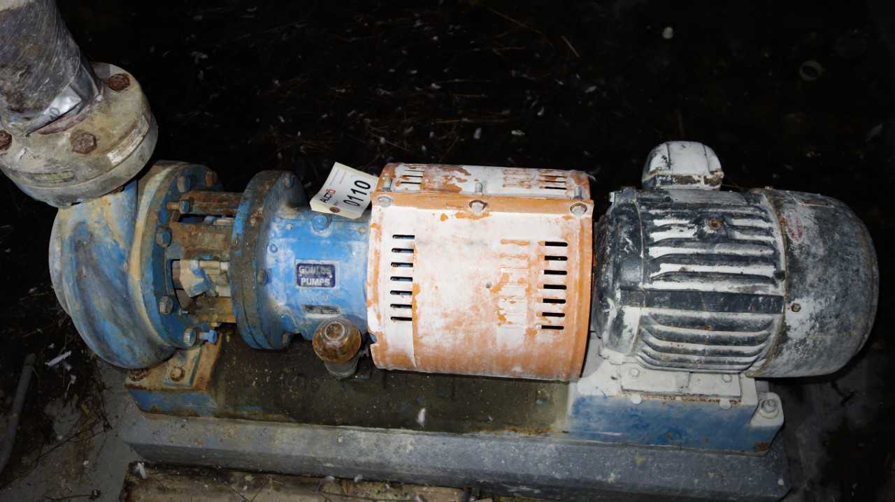 GOULDS 3196 3X4-8 7.5HP MTX STAINLESS CENTRIFUGAL PUMP MOTOR - CENTRIFUGAL PUMP