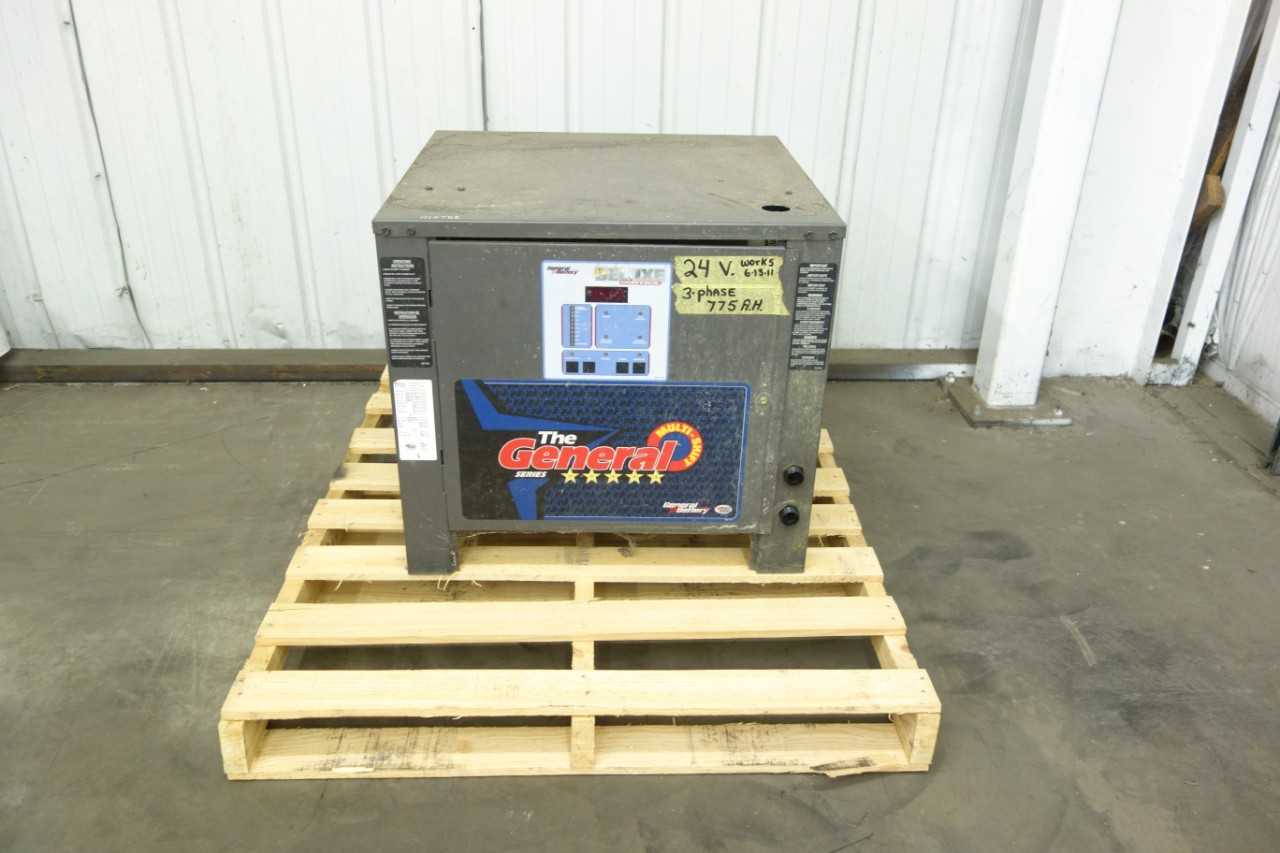 GENERAL MX3-12-775 BATTERY CHARGER, 24 V - MATERIAL HANDLING
