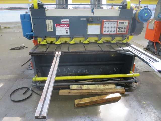 Cinicinnati Shear 6' x 1/4" - METAL SHEARS