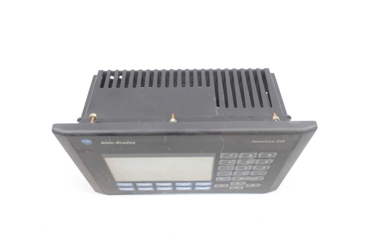 ALLEN BRADLEY 2711-B5A2 550 OPERATOR INTERFACE PANEL - AUTOMATION & CONTROLS