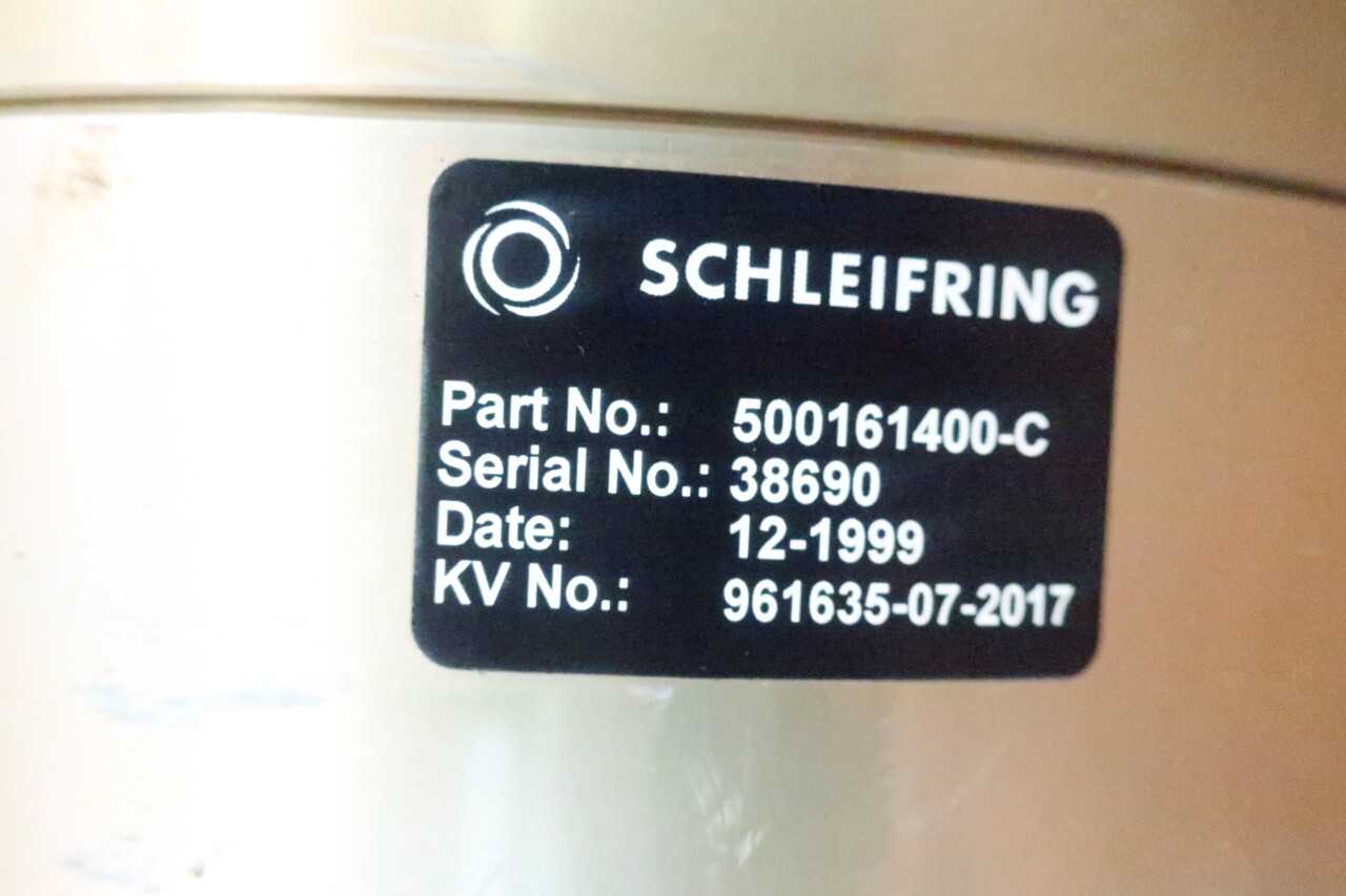 SCHLEIFRING MODULAR INDUSTRIAL APPLICATION SLIP RING CONFIGURATOR - INDUSTRIAL PARTS