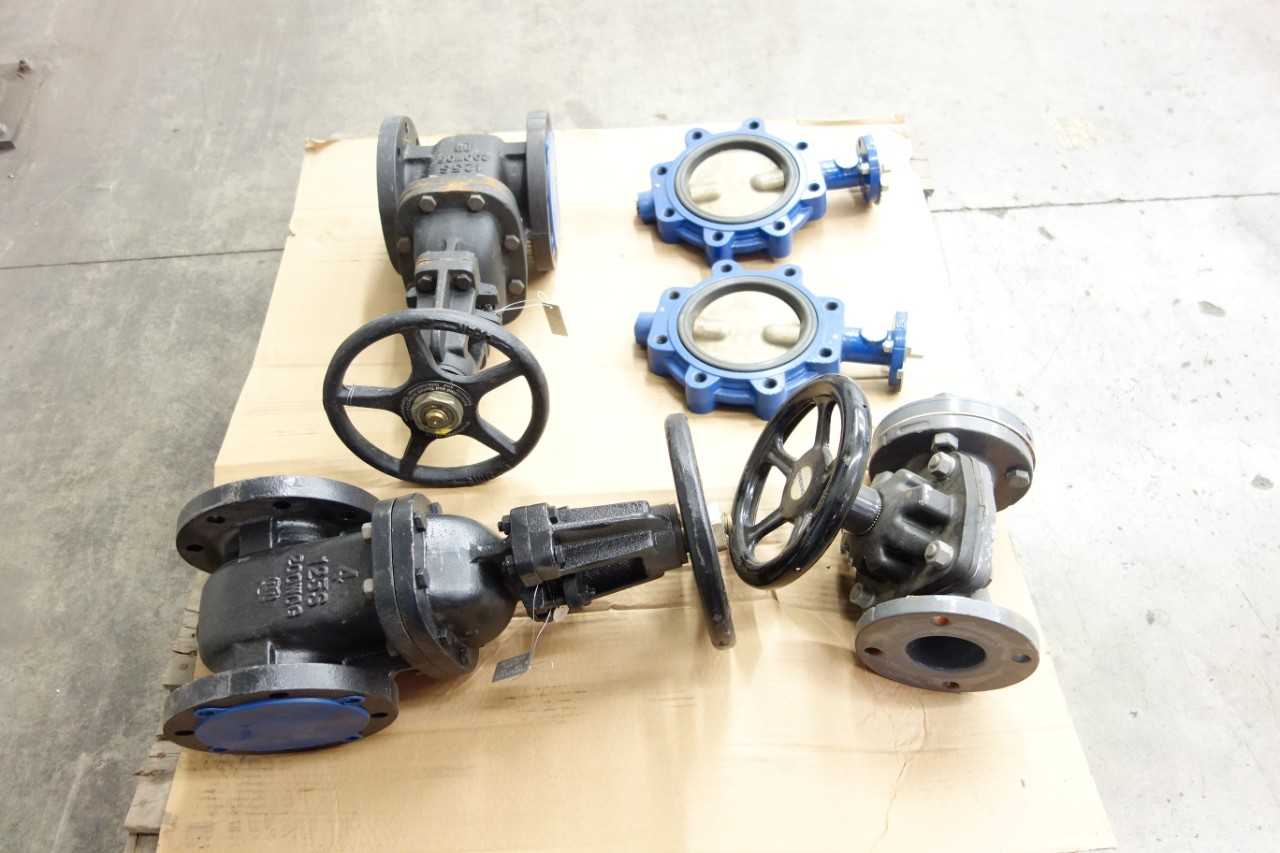 LOT OF ASSORTED VALVES - VALVES