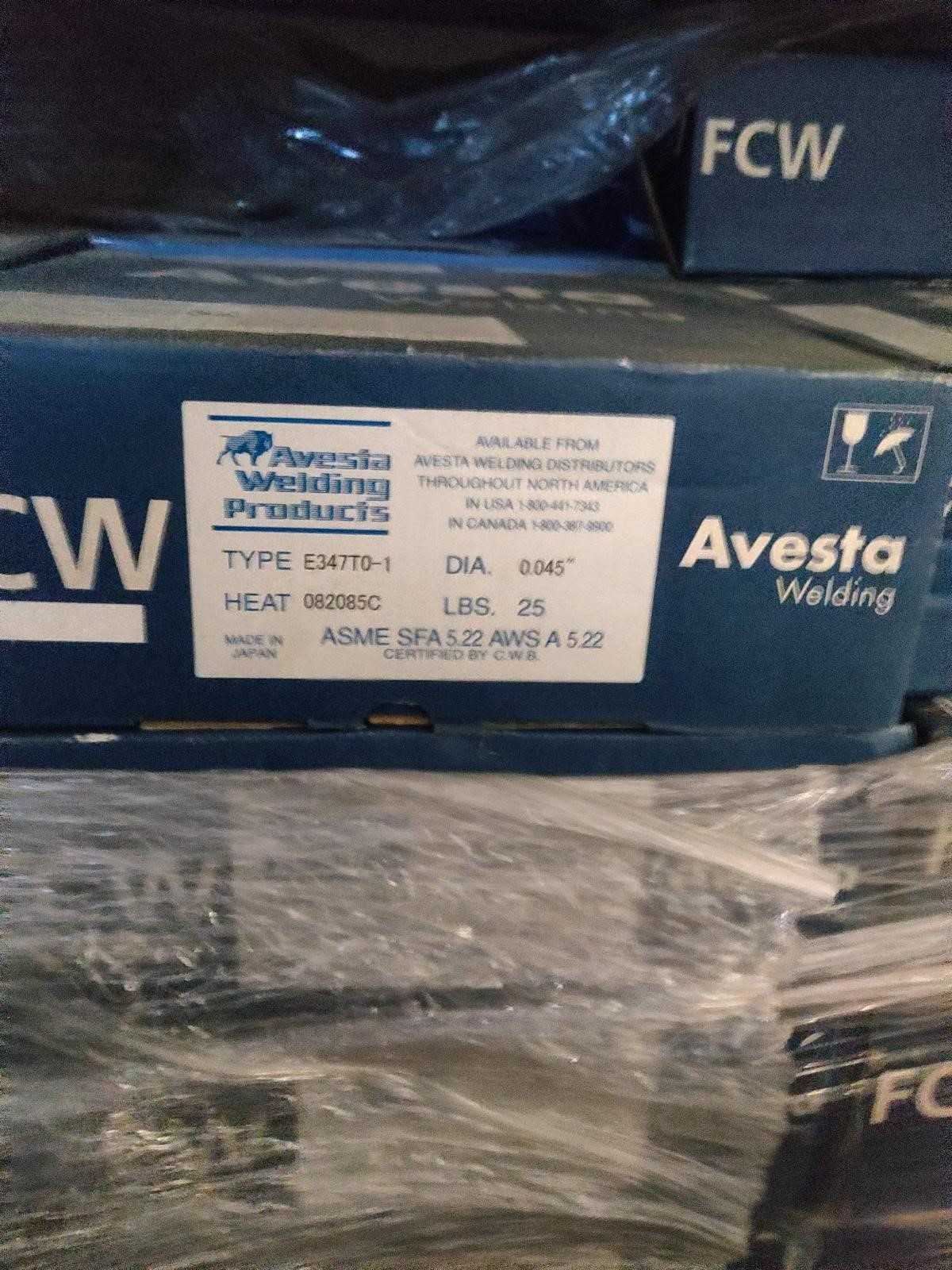 Avesta New Welding Wire 1500 lbs Type E347T0-1 Avesta New Welding Wire 1500 lbs Type E347T0-1