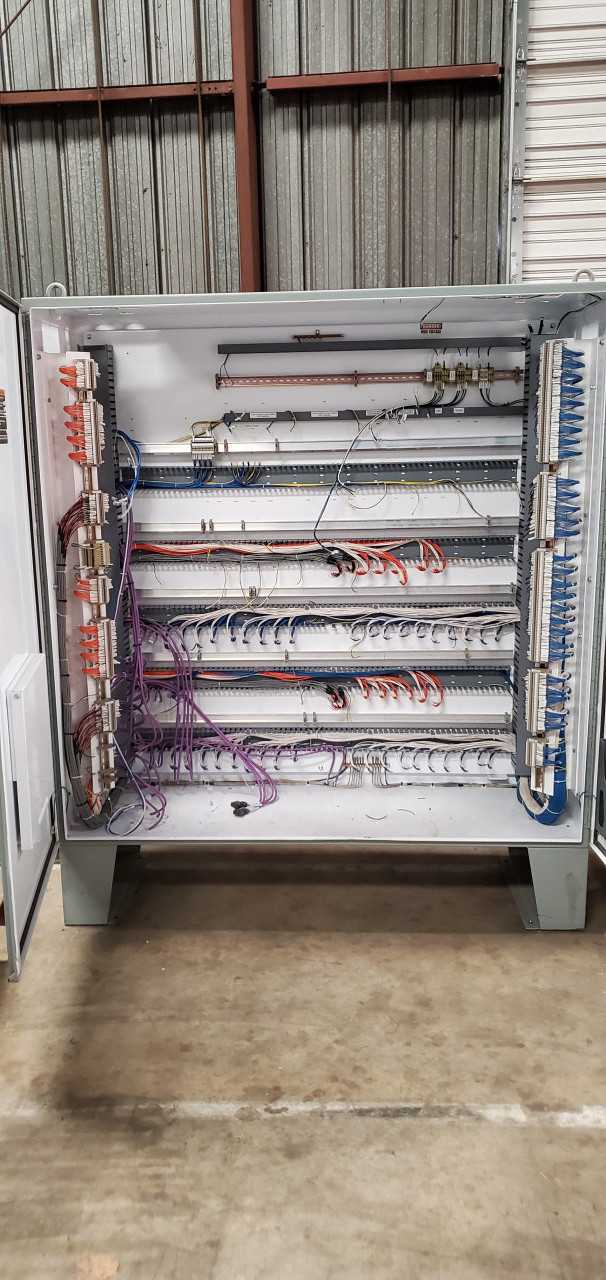 Hoffman Insulated Cabinet Enclosure A727224ULP-SPL Type 12 - 74Lx27Wx87H - 1000lbs - Used - ELECTRICAL ENCLOSURES