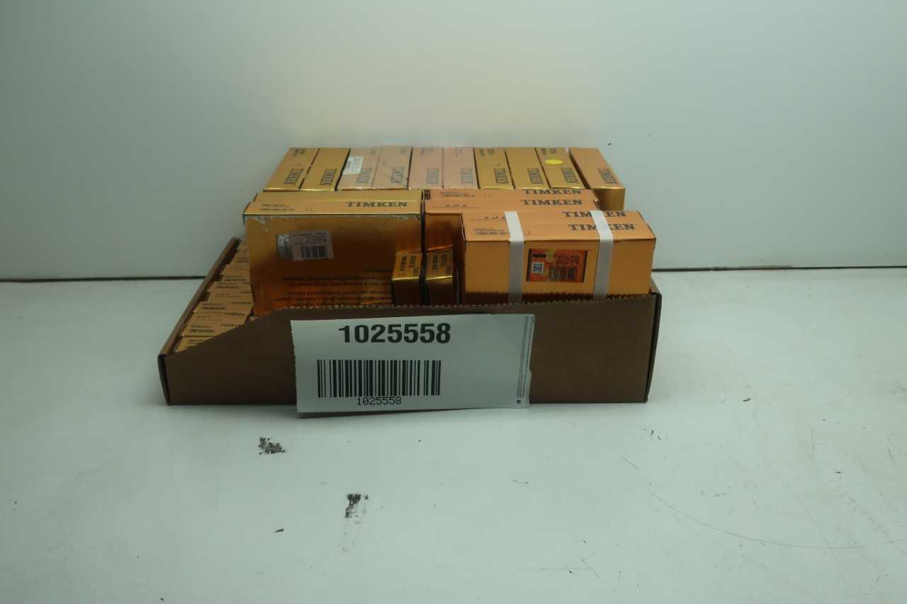 LOT OF ASSORTED TIMKEN SUPER PRECISION ROLLER BEARINGS - BEARINGS