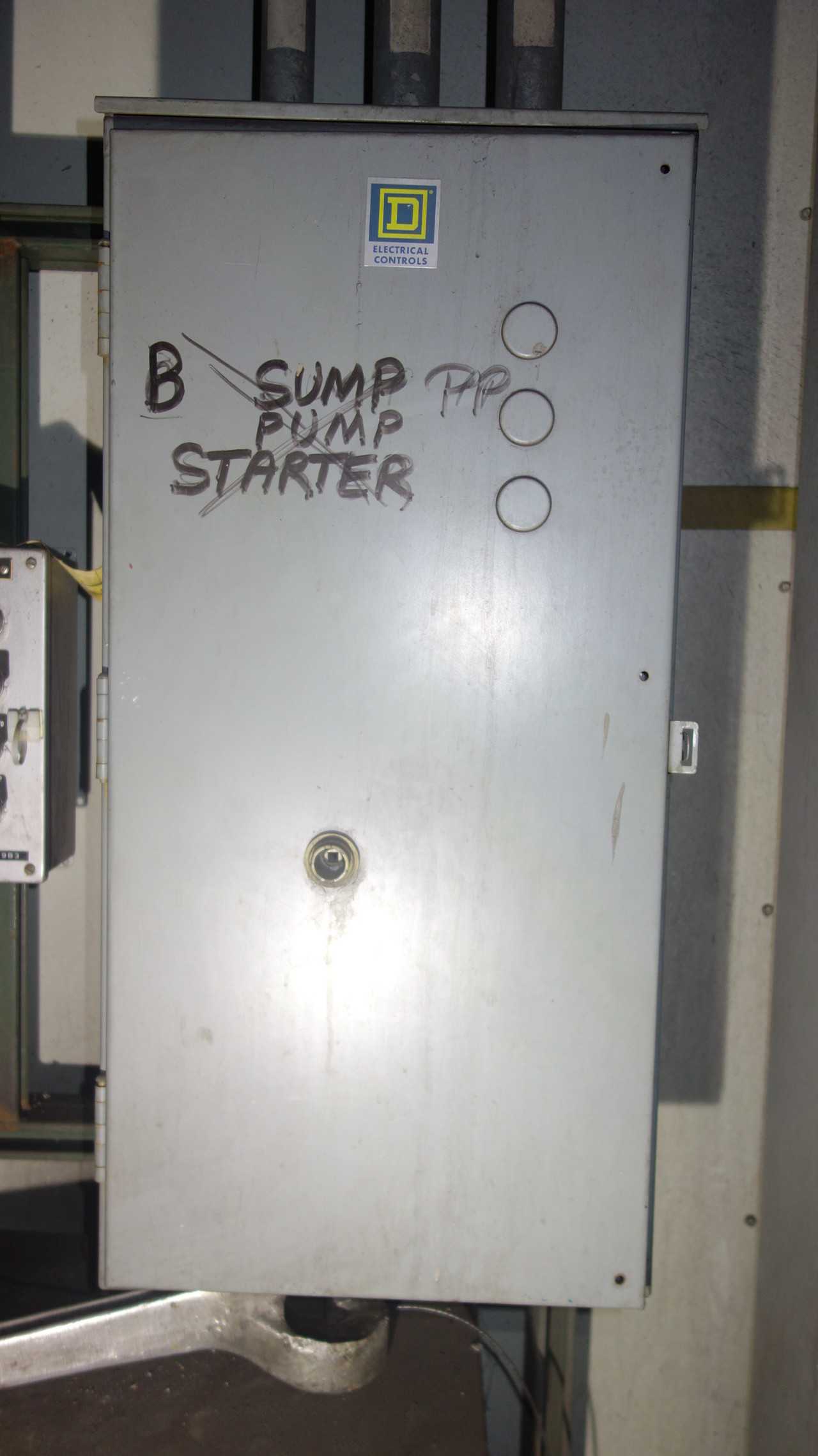 LOT OF 2 SQUARE D 8536-SE01 SIZE 4 STARTER PANELS - MOTOR STARTERS