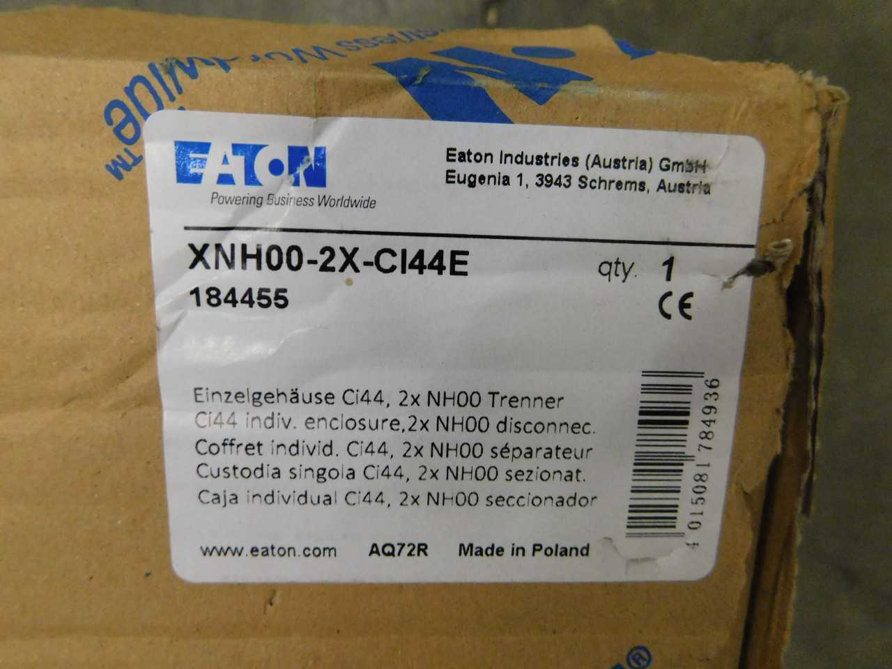 Lot of 1 Molded Enclosure and 1 Enclosure - ELECTRICAL ENCLOSURES