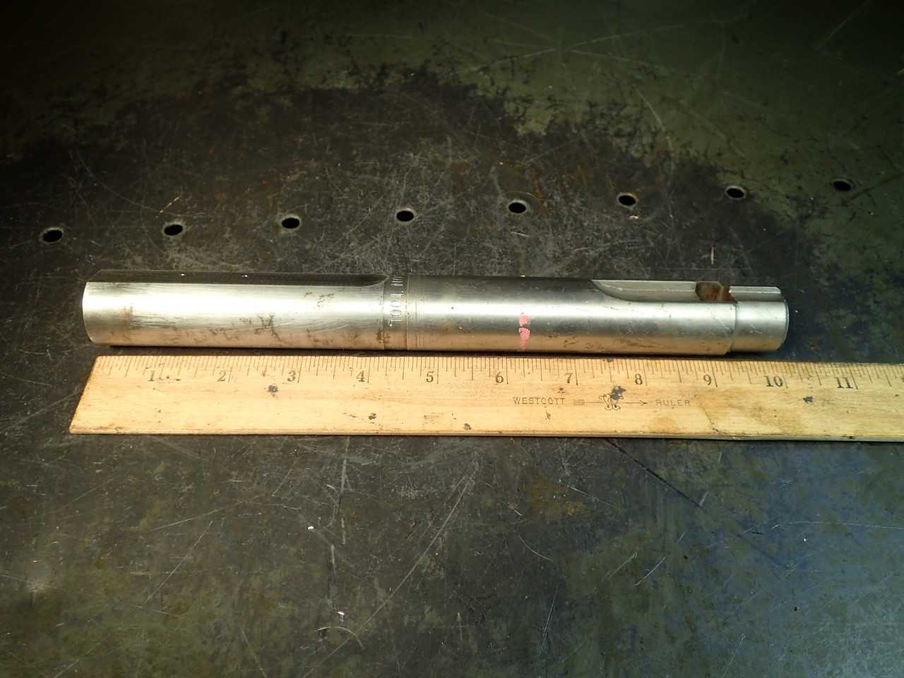 Muskegon Tool RB112 Double-Edge Balanced Boring Bar 1-1/8" Body & Shank USA Used - MACHINING ACCESSORIES & TOOLING