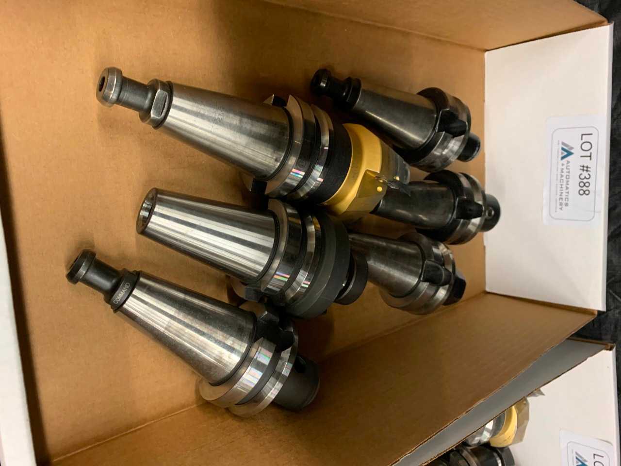 (6) BT 40 Toolholders - ELECTRIC POWER TOOLS