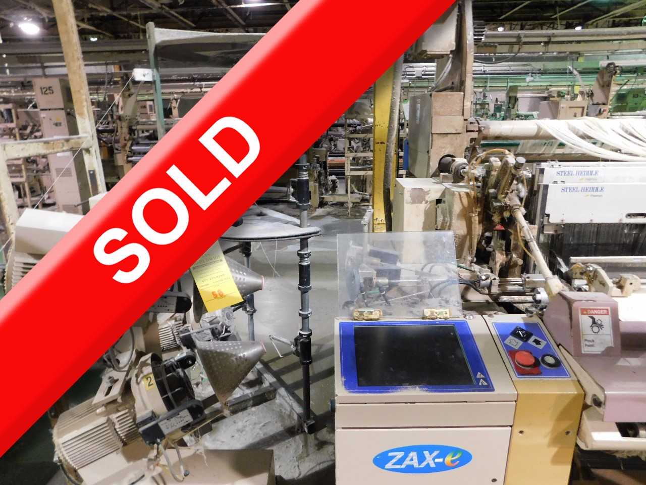 2003 Tsudakoma 280 cm ZAX Air Jet Looms - PROCESS EQUIPMENT 2003 Tsudakoma 280 cm ZAX Air Jet Looms - PROCESS EQUIPMENT