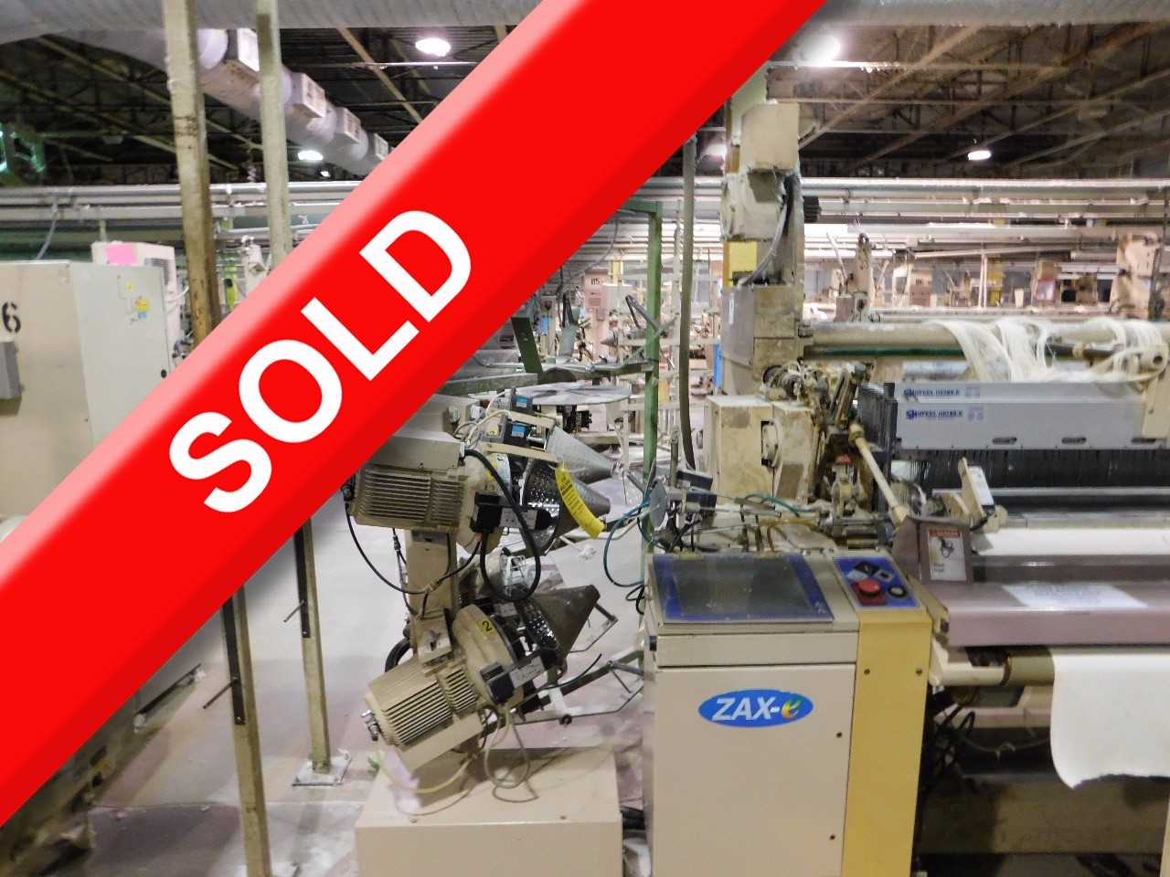 2003 Tsudakoma 280 cm ZAX Air Jet Looms - PROCESS EQUIPMENT 2003 Tsudakoma 280 cm ZAX Air Jet Looms - PROCESS EQUIPMENT