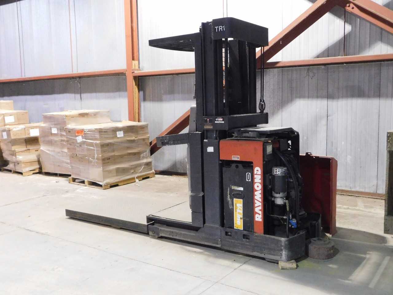 Raymond Stand on Forklift Needs Repair - FORKLIFTS