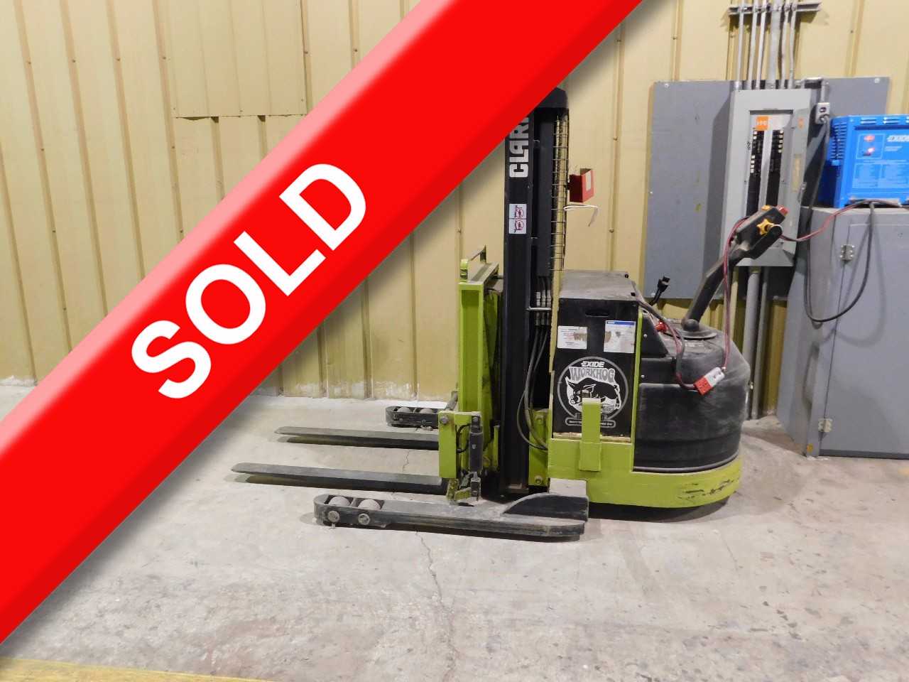 Clark Stand Behind 3000 LB Cap Forklift Mod CSP 15 - FORKLIFTS