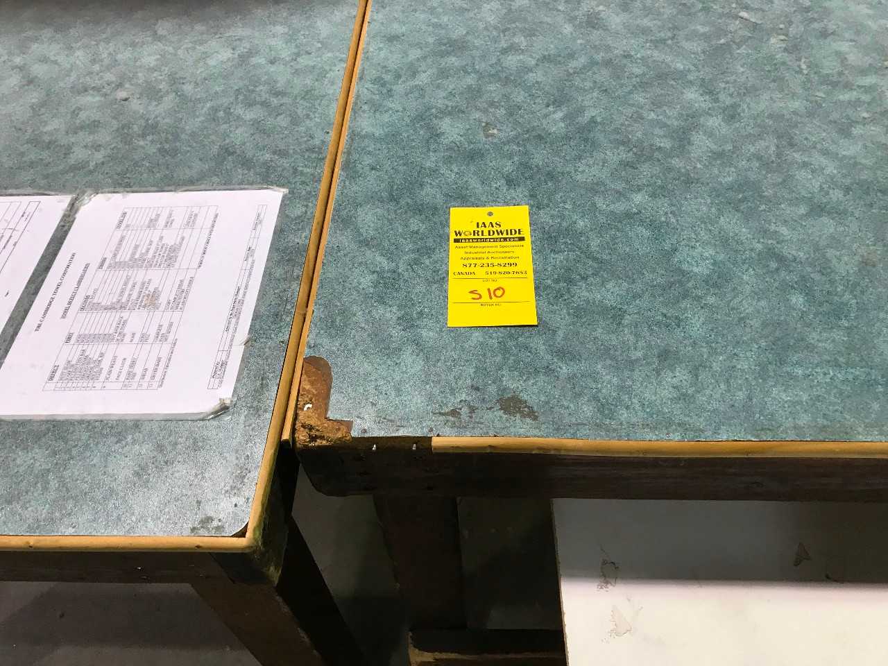 Sorting Tables Lot of 5 - PLANT & FACILITY