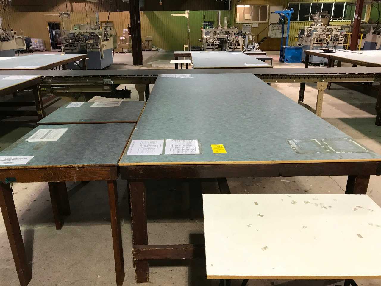 Sorting Tables Lot of 4 - MATERIAL HANDLING