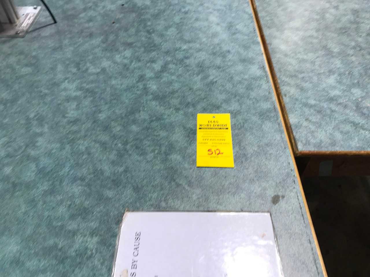 Sorting Tables Lot of 4 - MATERIAL HANDLING