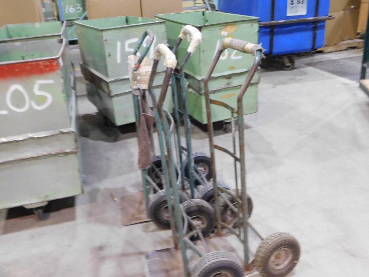 Misc Hand Trucks QTY 4 - ROLLING CARTS